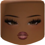 Berry Baddie Mink Makeup Face Brown Skin Tone