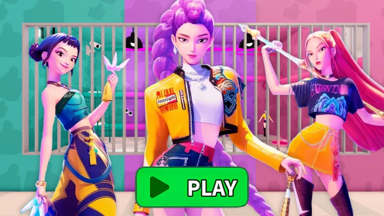 🎤KPOP DEMON HUNTERS PRISON RUN! (Obby)