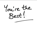 For the best people on earth