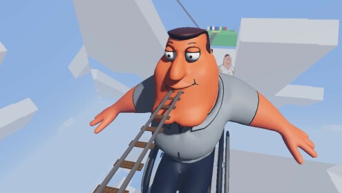 Cart Ride Into Joe Swanson! [FREE ADMIN]