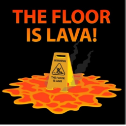 MINI GAME FLOOR IS LAVA