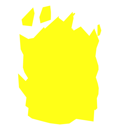 Yellow Flaming Left Arm