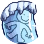 frozen guy