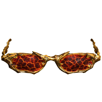 24k Gold Lava Y2K Vampire shades thumbnail