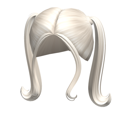 -',ৎ Preppy Private School Pigtails in Ash Blonde
