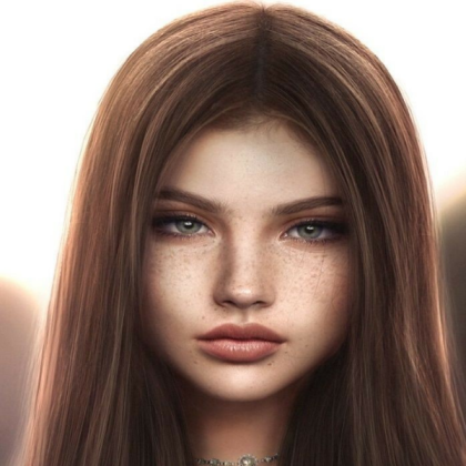 Brown haired Girl Roblox decal
