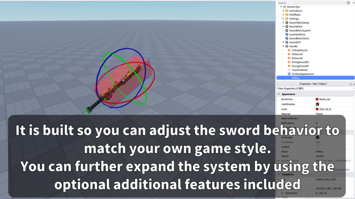 SwordSystem CustomizationPack-Futuristic 10 Weapon preview 3