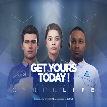 "GET YOURS TODAY" Cyberlife Ad Roblox decal