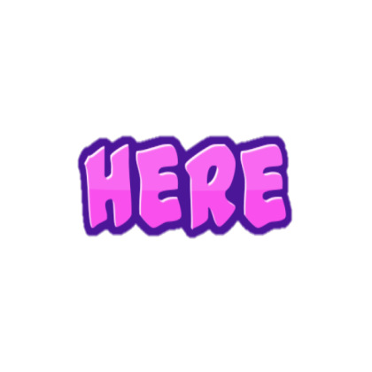 Helping Spray 'Here'  Roblox decal