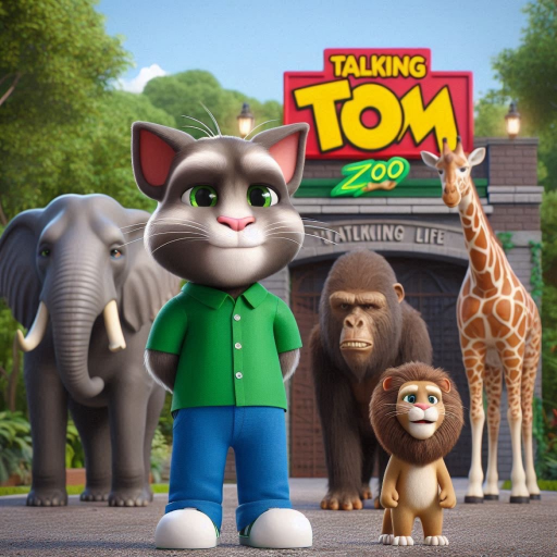 Talking Tom Zoo official Roblox game thumbnail