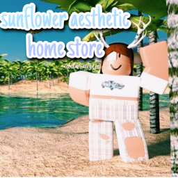 sunflower aesthetic home store