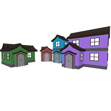 Melanie's Cute Low-Poly Homes! (4)
