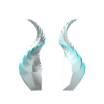 Draconic Master Ice Flame Tipped Horns