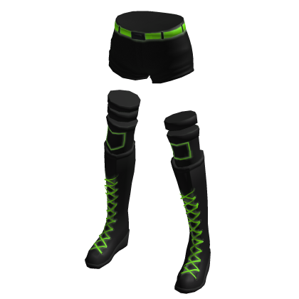 Goth Bare Thighs Chartreuse Roblox NoFilter