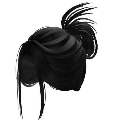 Messy Sleepy Y2K Bun (Black)