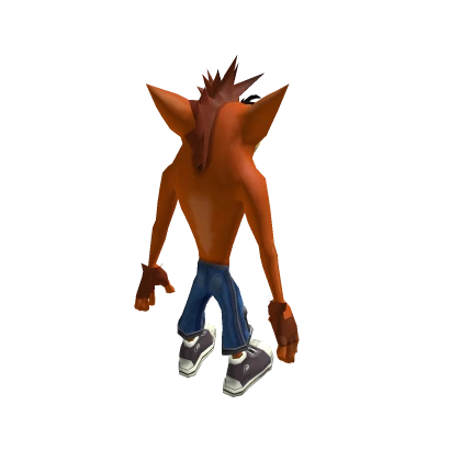 Crash Twinsanity: Crash Bandicoot Roblox mesh preview