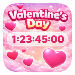 Count Down Untill Valentines Day