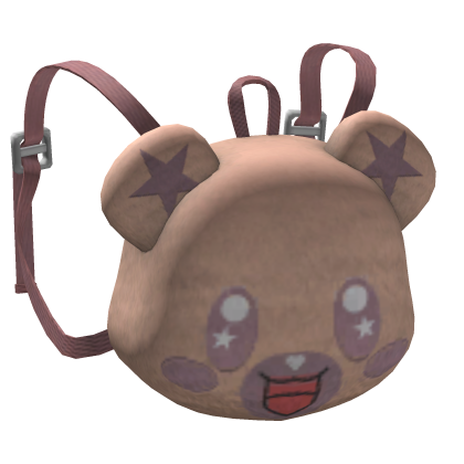-',ৎ Cute Kawaii Bear Backpack in Pink Peach (3.0)