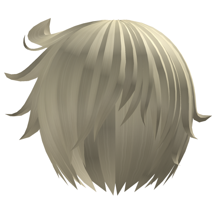 (◞‸◟,) Windy Messy Emo Vkei Anime Hair ҂ Blonde