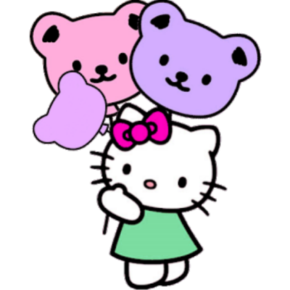 Hello kitty balloons Roblox decal