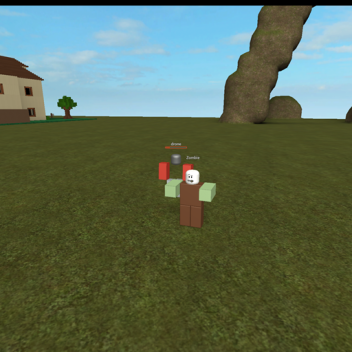 Theres zombies at my house!