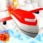 🛬 Survive a PLANE CRASH into an Island 🔥 Logo