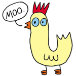 The Chicken Goes Moo
