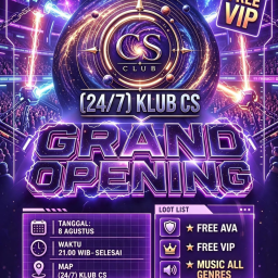GRAND OPENING [24/7] CS Club