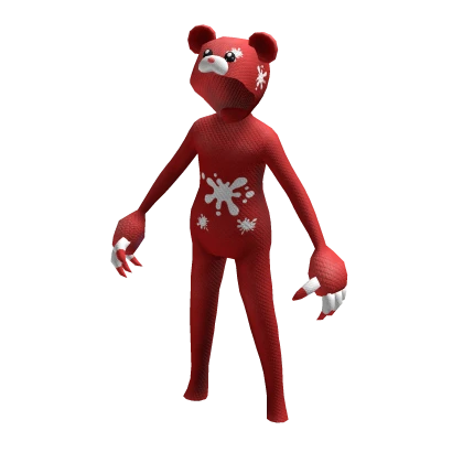 Super COzy Red Bear Pajamas Roblox Item Rolimon s