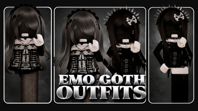 [NEW] Emo/Goth Outfits🖤 screenshot 2