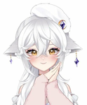 The snow kitsune
