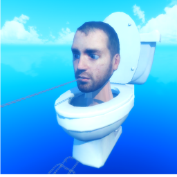 Cart ride into SKIBI TOILET!