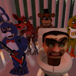 SURVIVE SKIBIDI TOILET THE KILLER WITH FREDDY