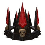 Ruby Skull Crown
