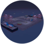 Triumph Harbor Roblox badge thumbnail