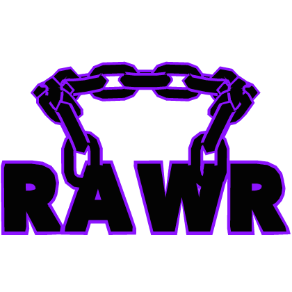 Cartoony Purple Rawr Chain Roblox item