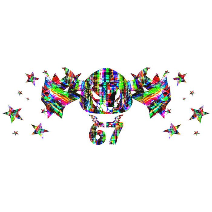 Cartoony Rainbow Glitched Combo