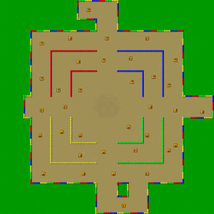 Super Mario Kart - Battle Course 1 Roblox decal