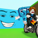 Escape Tsunami on Motorcycle for Brainrots