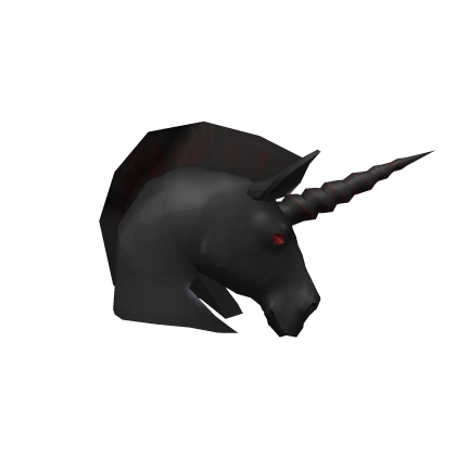 Black Unicorn Helm