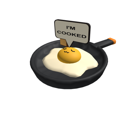 I’m Cooked — Egg Pan Hat