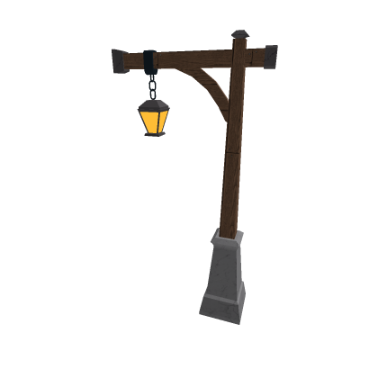 medieval lamp post