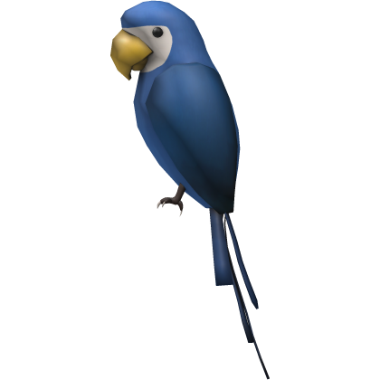 (Blue) Left Shoulder Parrot Roblox item