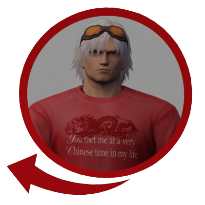 Chinese Time Guy Circle
