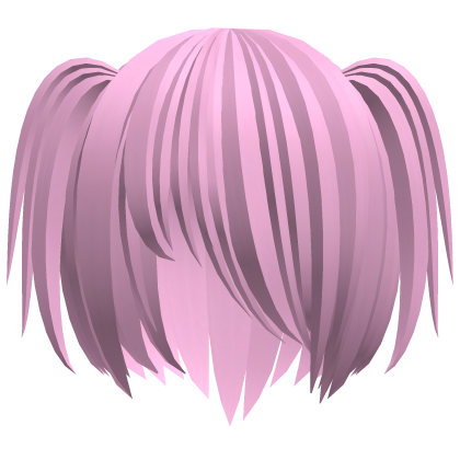 ノ_< dark pink shy messy scene bob