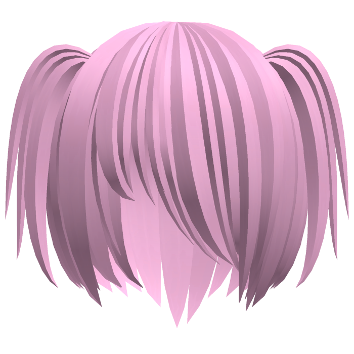 ノ_< dark pink shy messy scene bob
