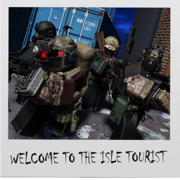 'WELCOME TO THE ISLE TOURIST'