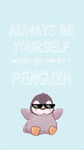 Penguins & axolotls