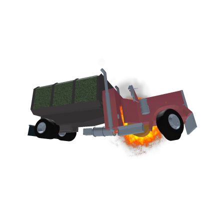 truck destroyed