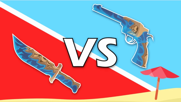 Knife & Gun DUELS🏖️